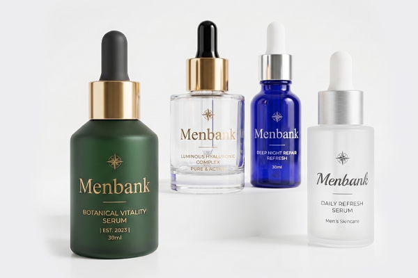 GlassSerum Bottles