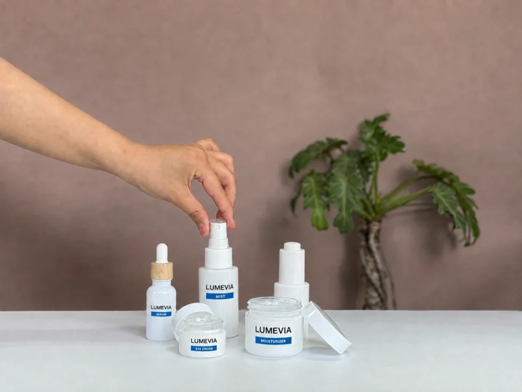 Pearly White Cosmetic Packaging Series