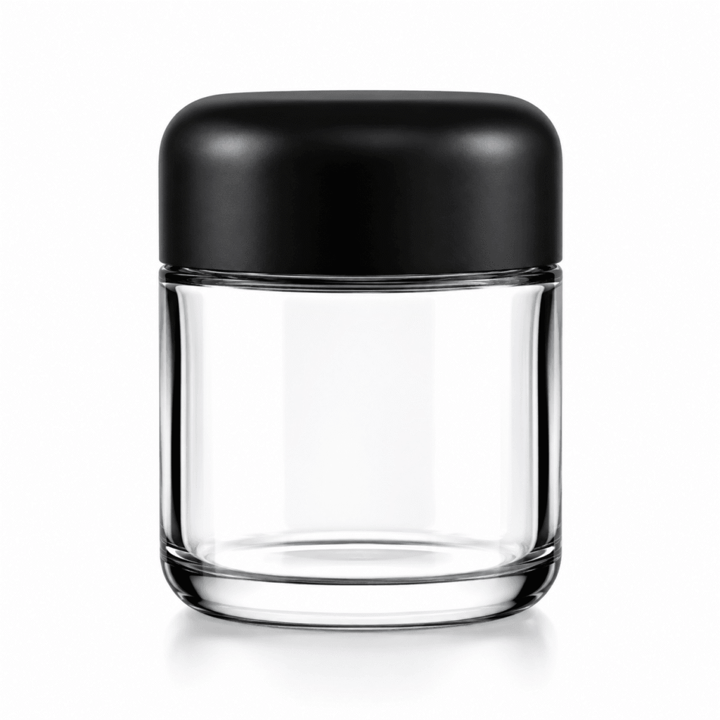 4OZ CR Glass Jar
