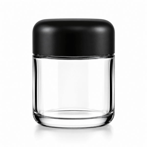 4OZ CR Glass Jar